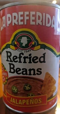 Refried Beans With Jalapenos
