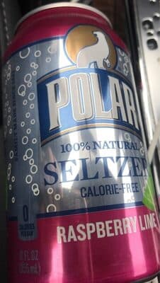 Polar Raspberry Lime Seltzer