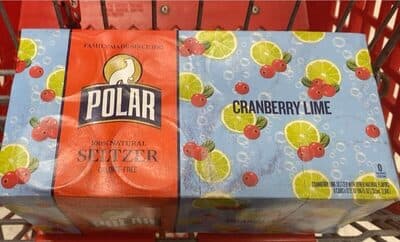 Polar Cranberry Lime Seltzer