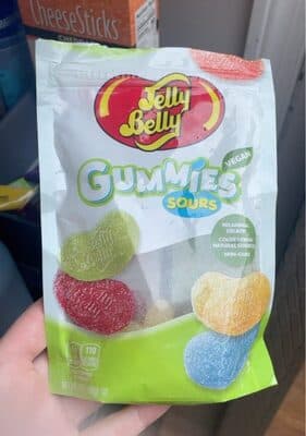 Sour Lemon, Sour Berry Blue, Sour Very Cherry, Sour Orange, Sour Green Apple Gummies Sours
