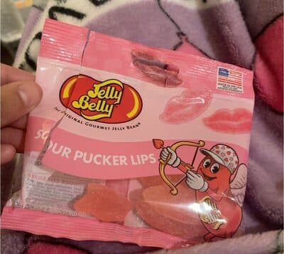 Cherry Watermelon Strawberry Sour Pucker Lips Candy
