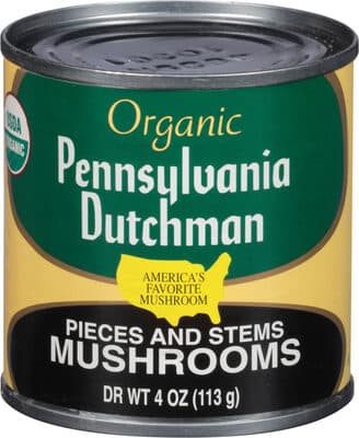 Organic Mushrooms Pieces and Stems