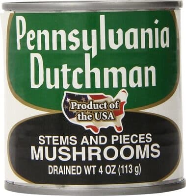 Mushrooms Stems And Pieces