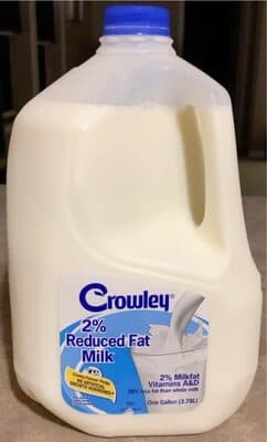 2% REDUCED FAT MILK