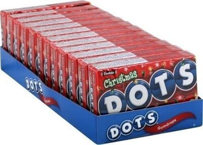 Tootsie Christmas Dots Gumdrops, Cherry, Lime & Vanilla