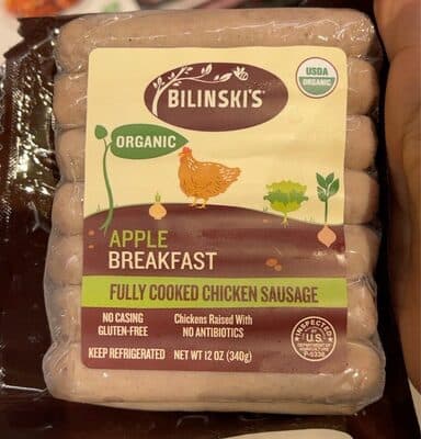Bilinskis Chicken Breakfast Sausage