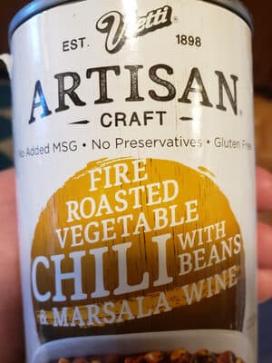Fire Roasted Vegetable Chili With Beans & Wine