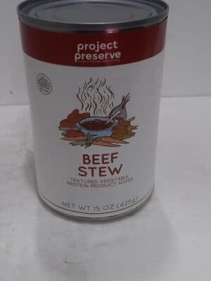 Canned Beef Stew