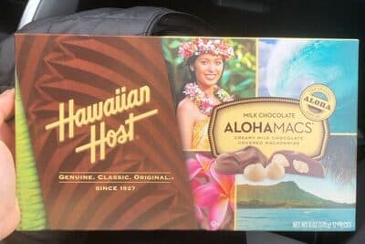 Milk chocolate Aloha Macs