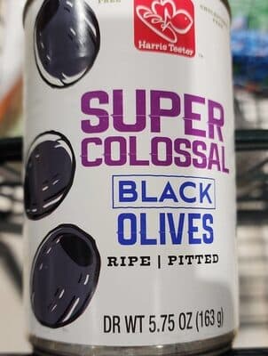 Super Colossal Ripe Pitted Black Olives