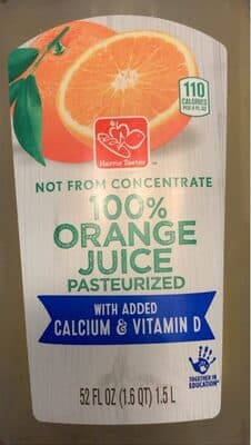 100% orange juice