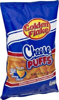 Baked Cheese Flavored Puffs