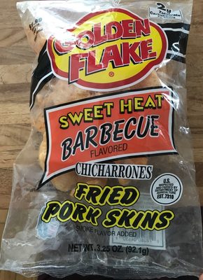 Barbecue Sweet Heat Chicharrones Fried Pork Skins