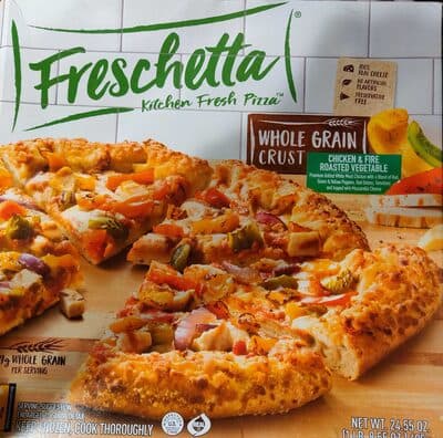 Chicken & Fire Roasted Vegetable Whole Grain Crust Pizza