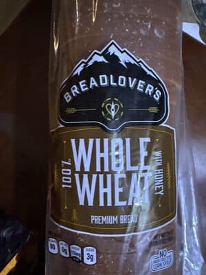 BREAD, 100% WHOLE WHEAT & HONEY