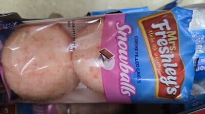 Snowballs Creme Filled Cakes