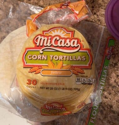 Corn Tortillas