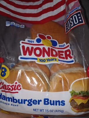 Classic Hamburger Enriched Buns
