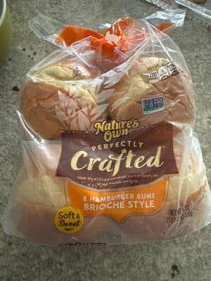 Brioche Style Hamburger Buns