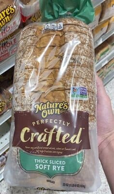 Soft Rye Thick Sliced Bread