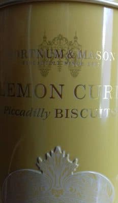 Lemon Curd Picadilly Biscuits
