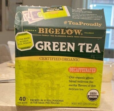 Green Tea Organic Decaffeinated