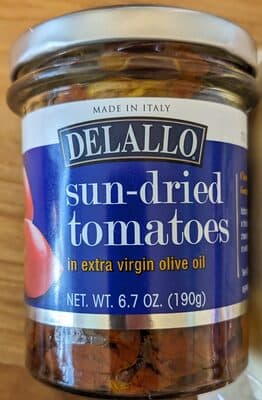 Sun-Dried Tomatoes in Extra Virgin Olive Oil