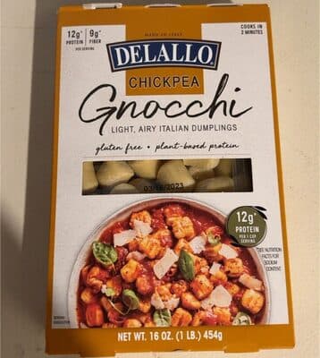 Chickpea Gnocchi