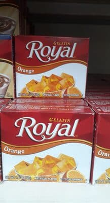 Orange Flavor Gelatin