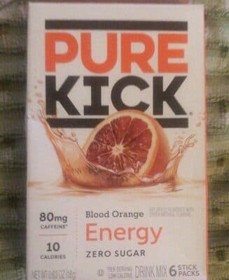 Blood Orange Flavored Energy Drink Mix