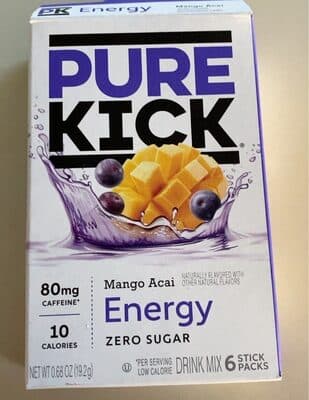 Mango Acai Flavored Energy Drink Mix