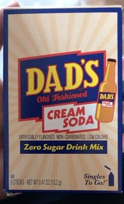Cream Soda Zero Sugar Drink Mix