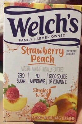 Strawberry Peach Low Calorie Drink Mix