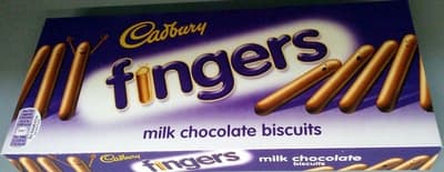 Cadbury Fingers Milk Chocolate Biscuits