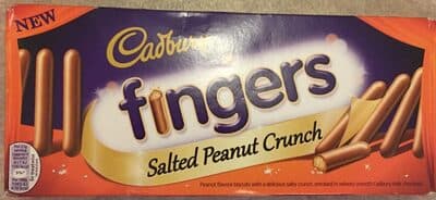 Cadbury Salted Peanut Biscuit Fingers