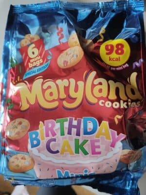 Maryland Cookies Birthday Cake