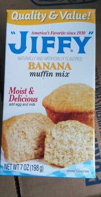 Muffin Mix, Banana