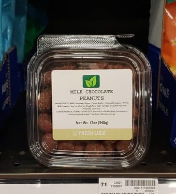 Milk Chocolate Peanuts