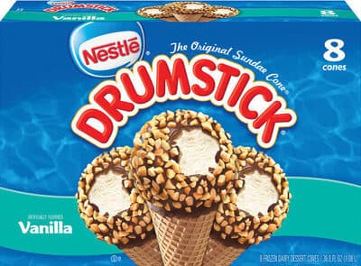Vanilla The Original Frozen Dairy Dessert Cones