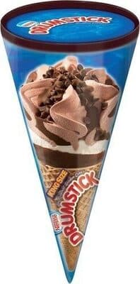 Triple Chocolate Frozen Dairy Dessert Cone