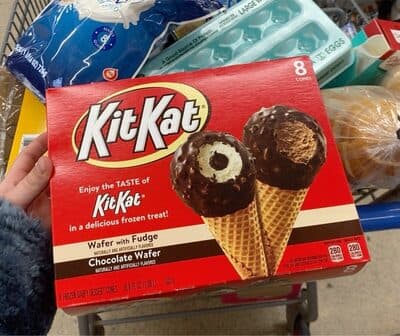Frozen Dairy Dessert Cones, Wafer With Fudge, Chocolate Wafer