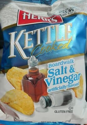 Boardwalk Salt & Vinegar Flavored Kettle Cooked Potato Chips