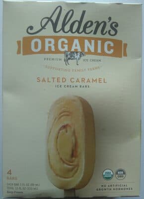 Salted Caramel Ice Cream Bars
