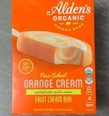 Orange Cream New School Fruit Cream Bar
