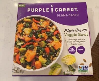 Maple Chipotle Veggie Bowl Mixed Vegetables in a Sweet & Savory Maple Chipotle Sauce