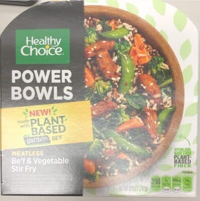 Meatless Be'f & Vegetable Stir Fry