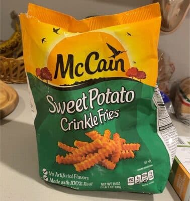 Sweet Potato Crinkle Fries