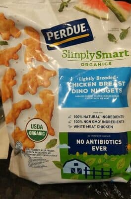 Lightly Breaded Chicken Breast Nuggets