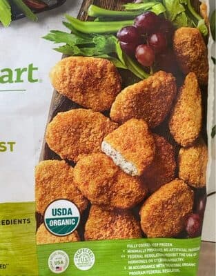 Whole Grain Chicken Breast Nuggets Breaded Nugget Shaped Chicken Breast Patties With Rib Meat