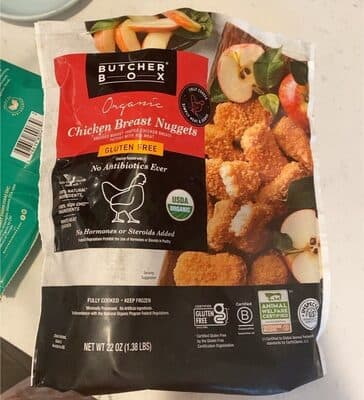 Gluten free chicken nuggets